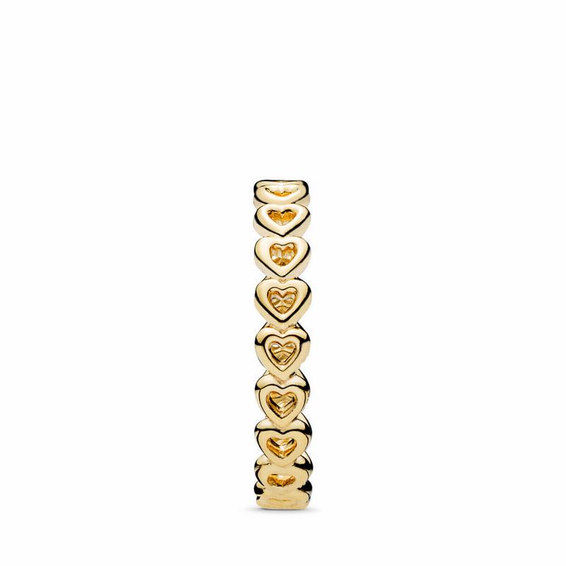 Anillos Apilables Pandora Shine™ Linked Love Aur (Vw3ADHqG)